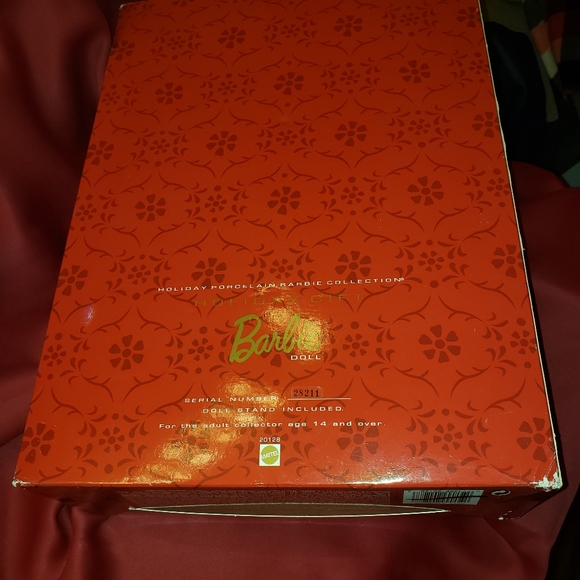 Vintage Porcelain Holiday Barbie - Picture 7 of 11